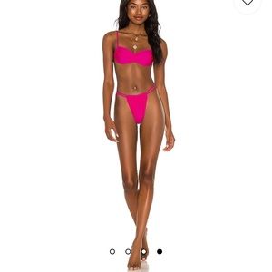 Hot pink bikini from revolve
